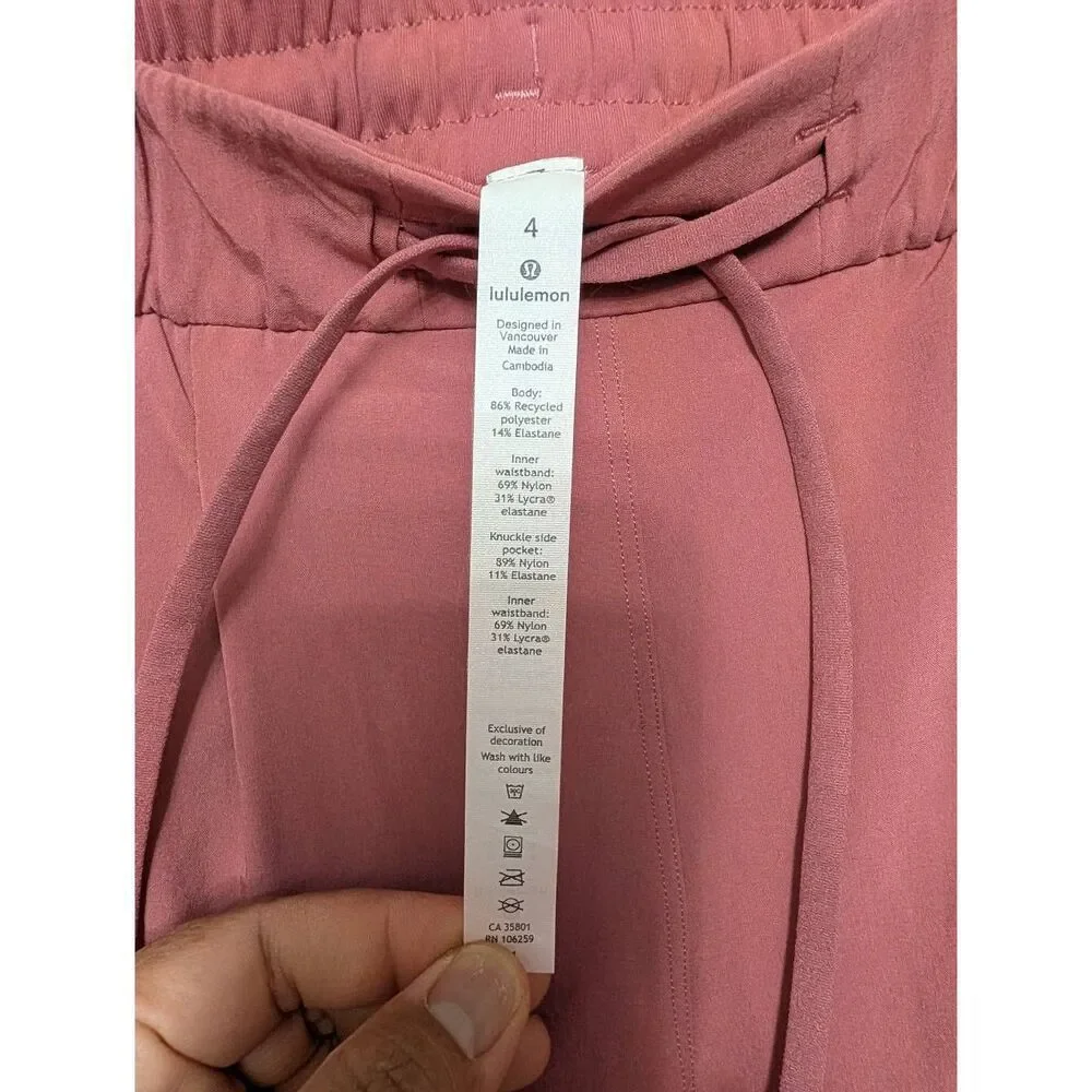 Lululemon short for women size 4